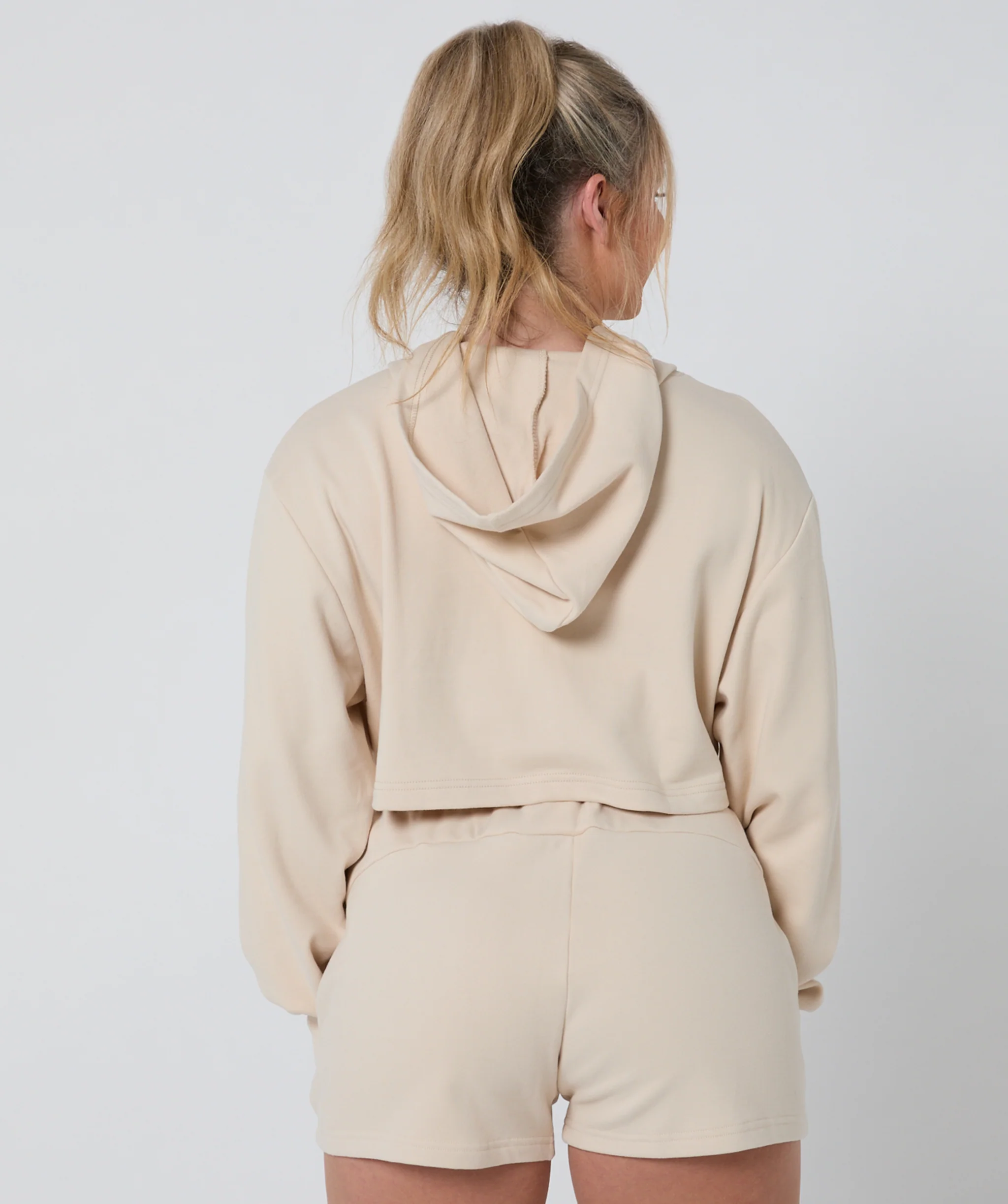 Ambition Crop Hoodie Bone by OneMoreRep - Image 7
