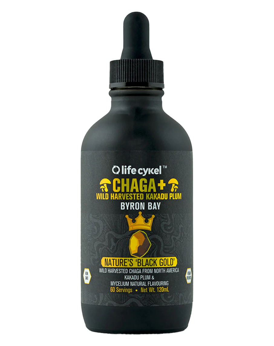 Chaga Mushroom Liquid Extract by Life Cykel - Image 2