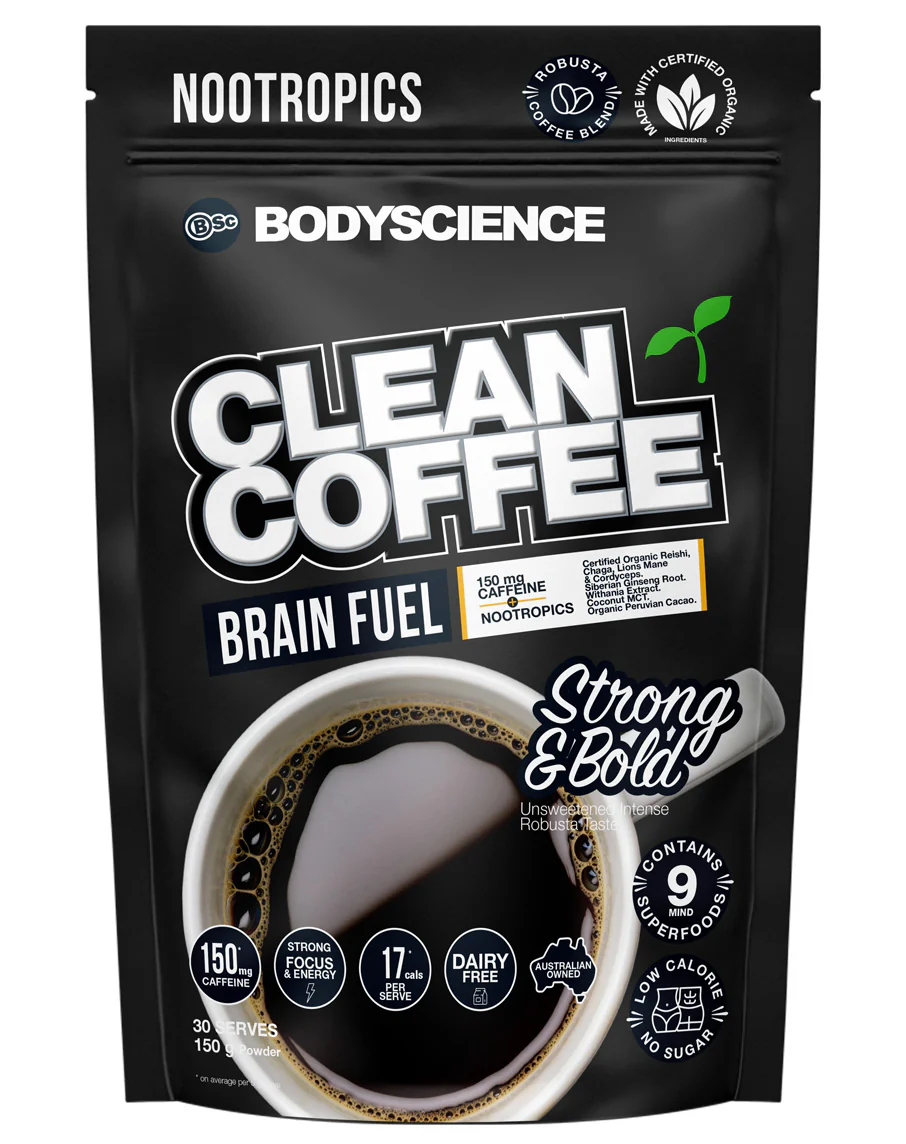 Clean Coffee Brain Fuel by BSc Supplements