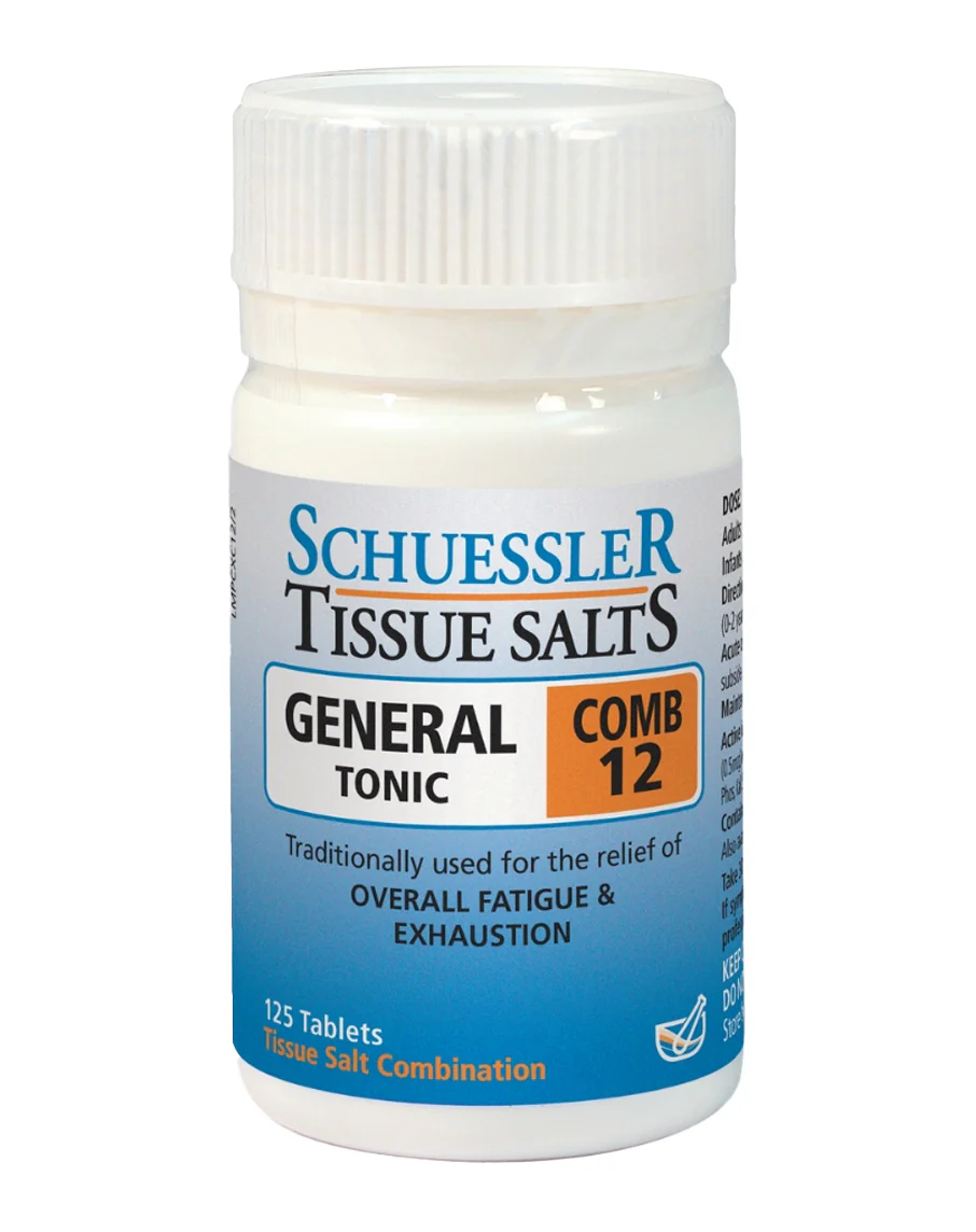 Comb 12 General Tonic by Schuessler Tissue Salts