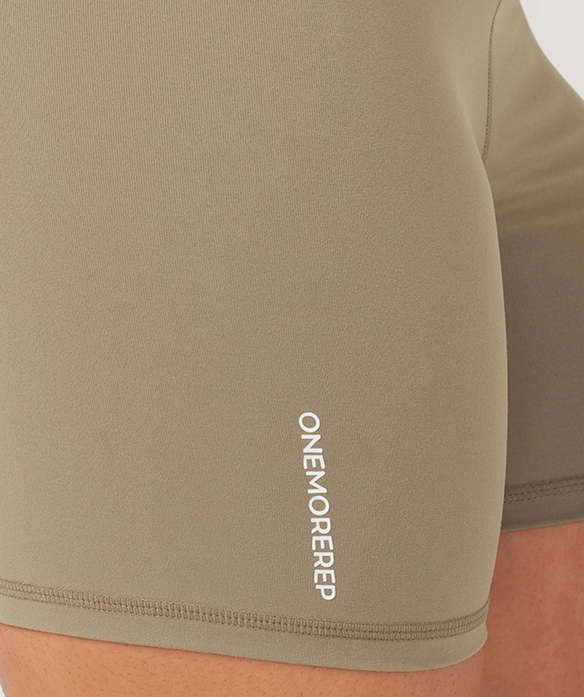 Core Booty Shorts (Khaki) by OneMoreRep - Image 2
