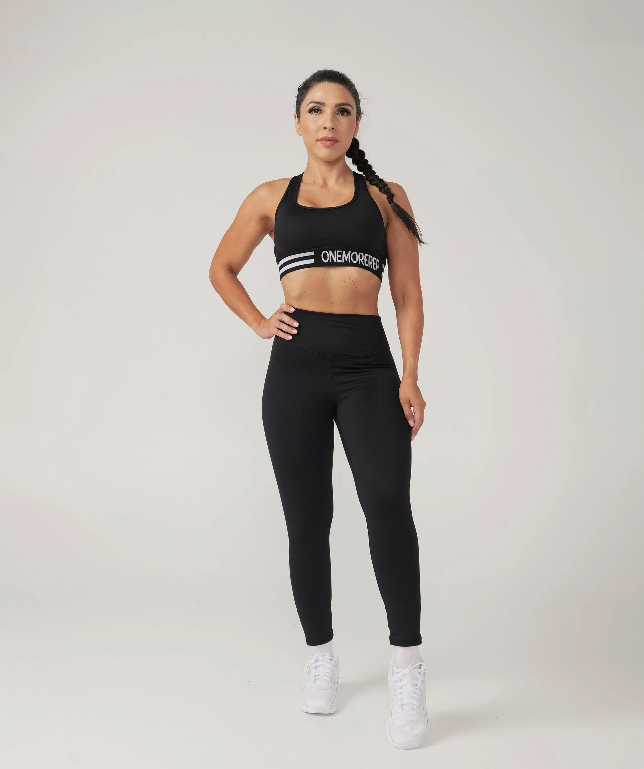 Core Leggings - 7/8 Length (Black) by OneMoreRep - Image 4