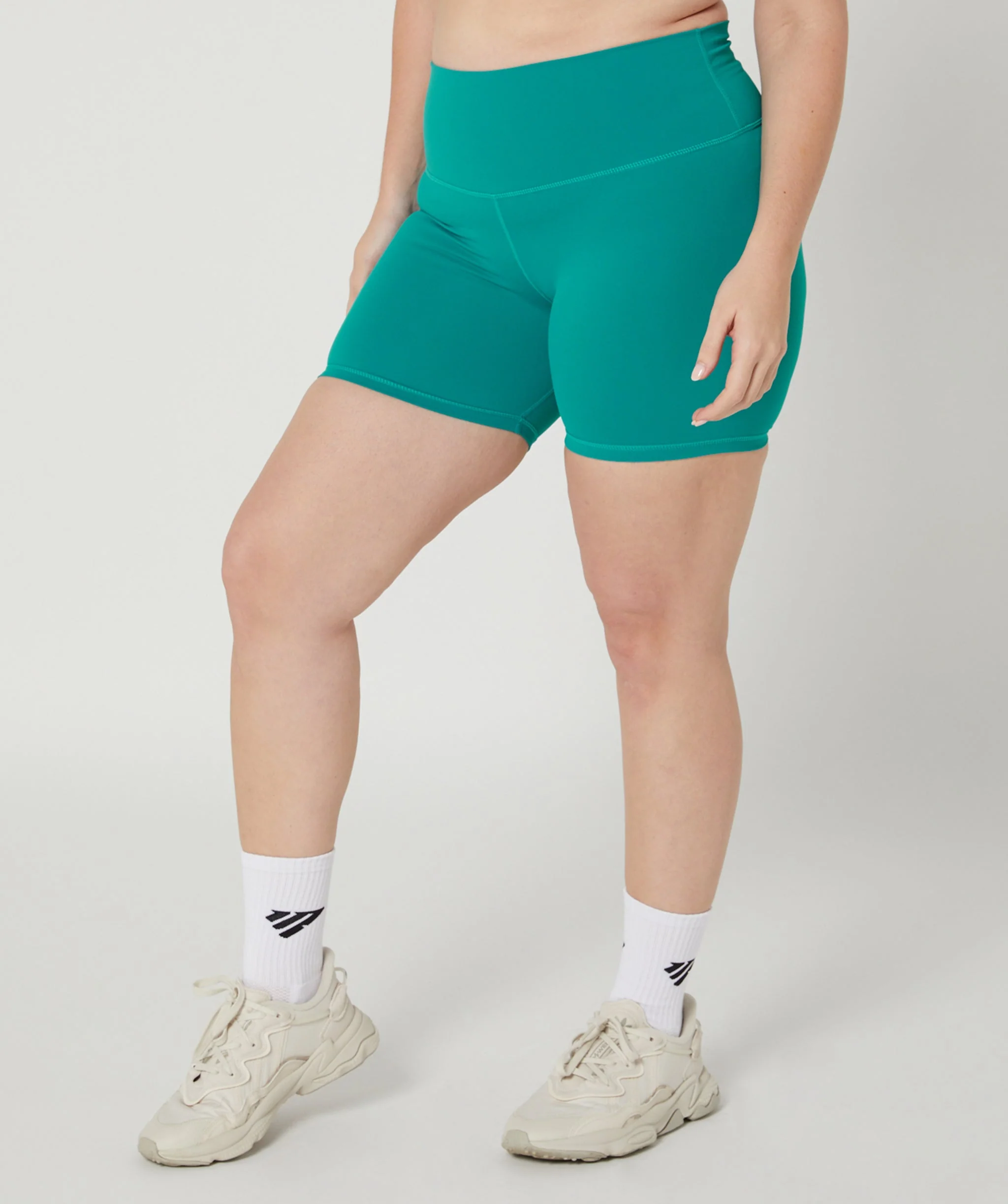 Core Scrunch Shorts (Jade) by OneMoreRep