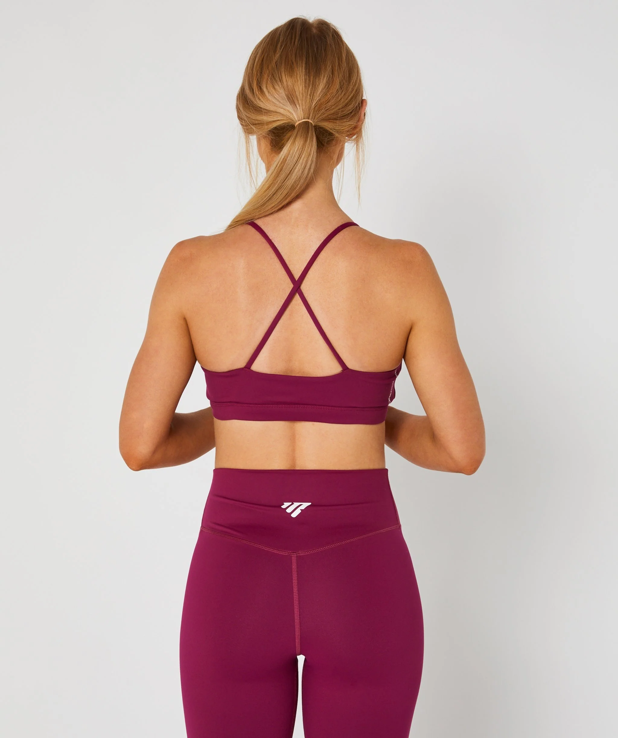 Core Strappy Sports Bra (Berry) by OneMoreRep - Image 11