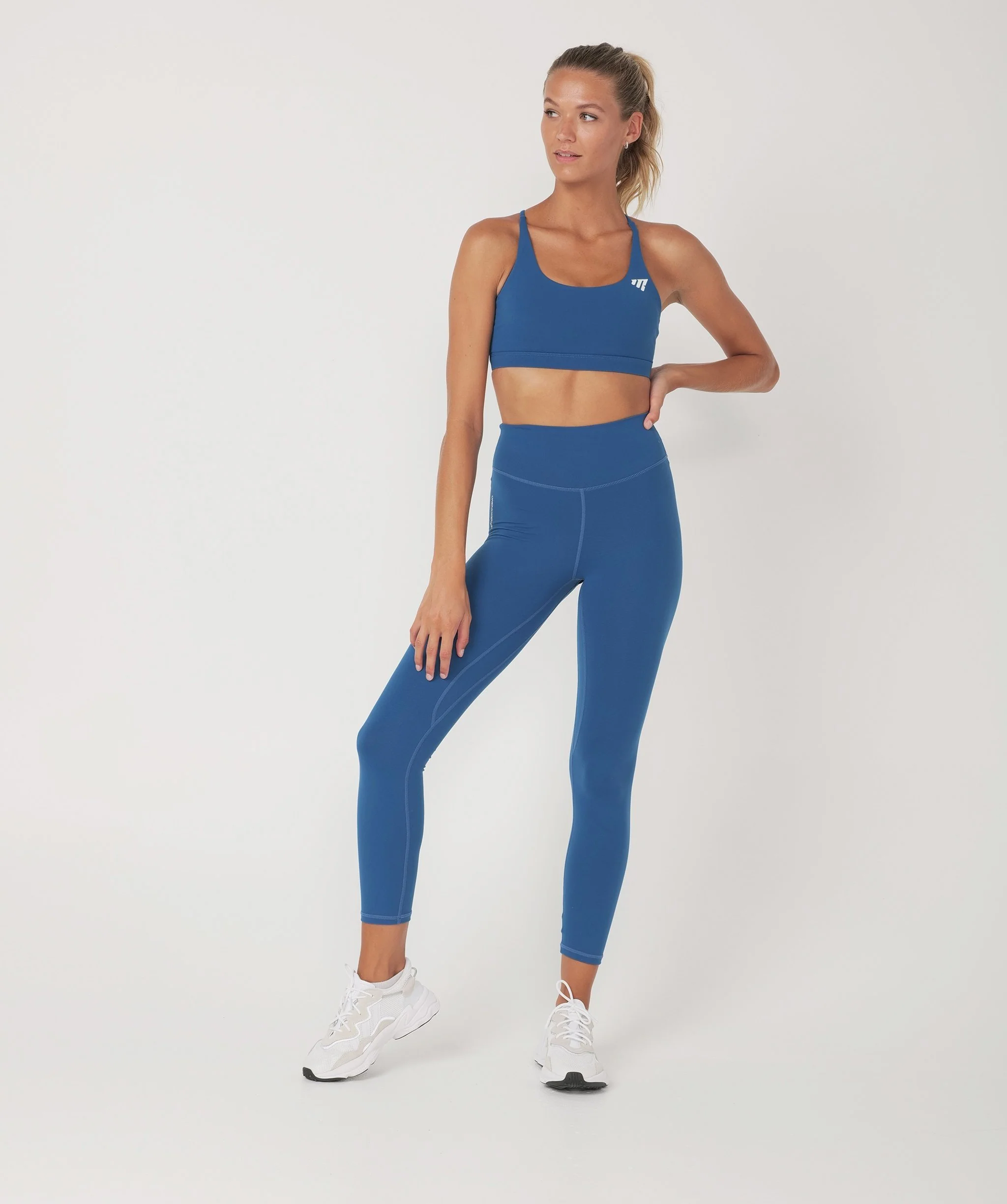 Core Strappy Sports Bra (Cobalt Blue) by OneMoreRep - Image 15