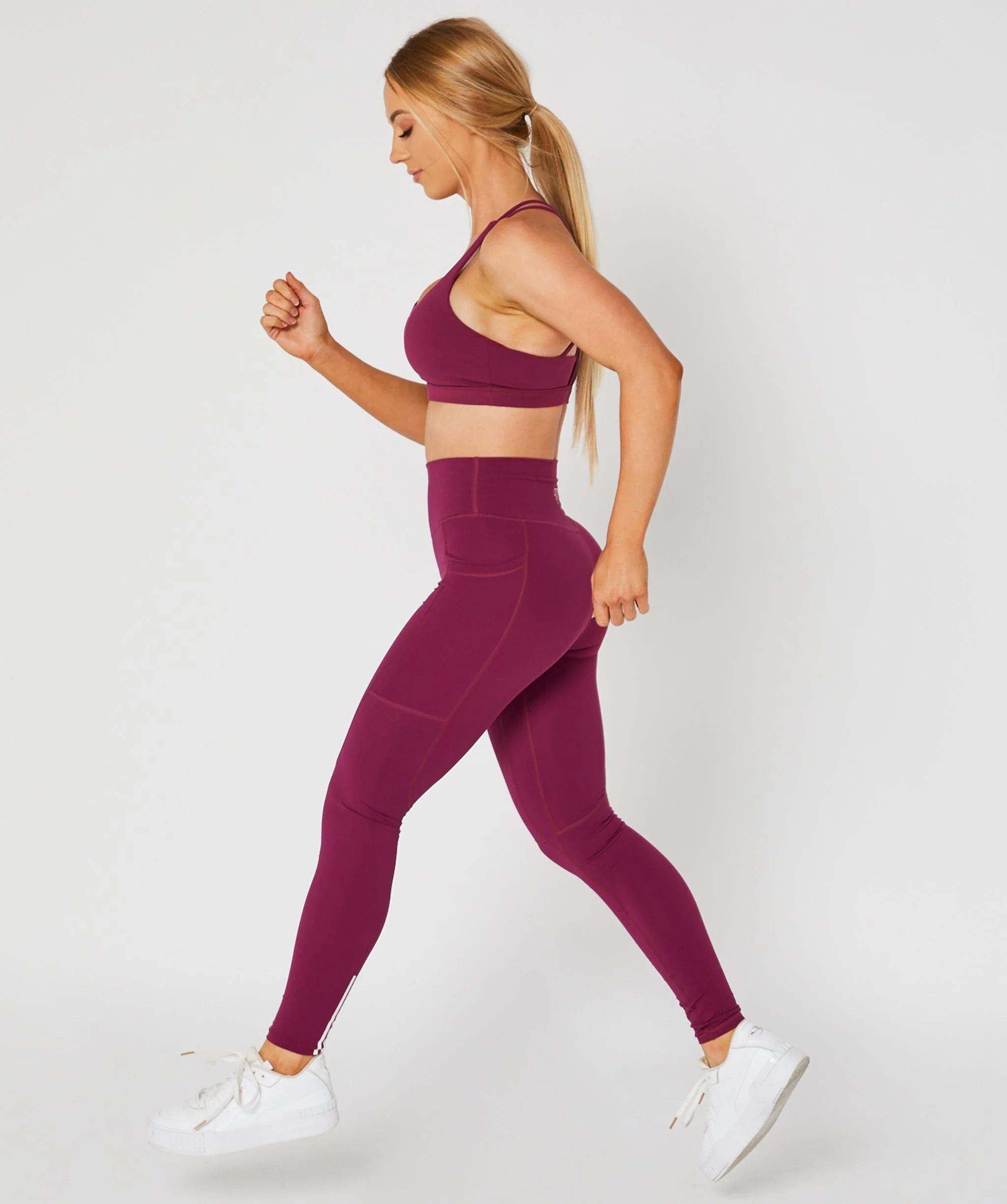 Hype Sports Bra (Berry) by OneMoreRep - Image 6