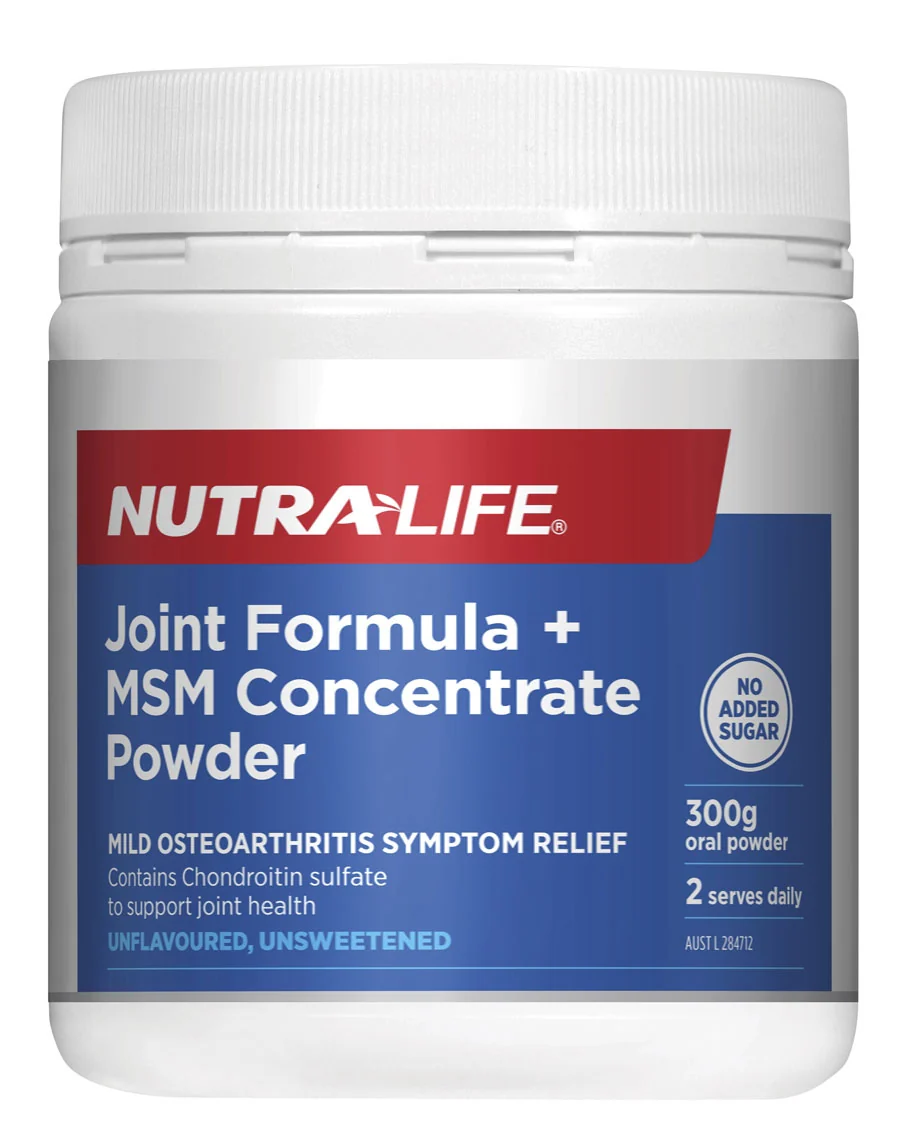 Joint Formula + MSM Concentrate Powder (No Added Sugar) by NutraLife - Image 2