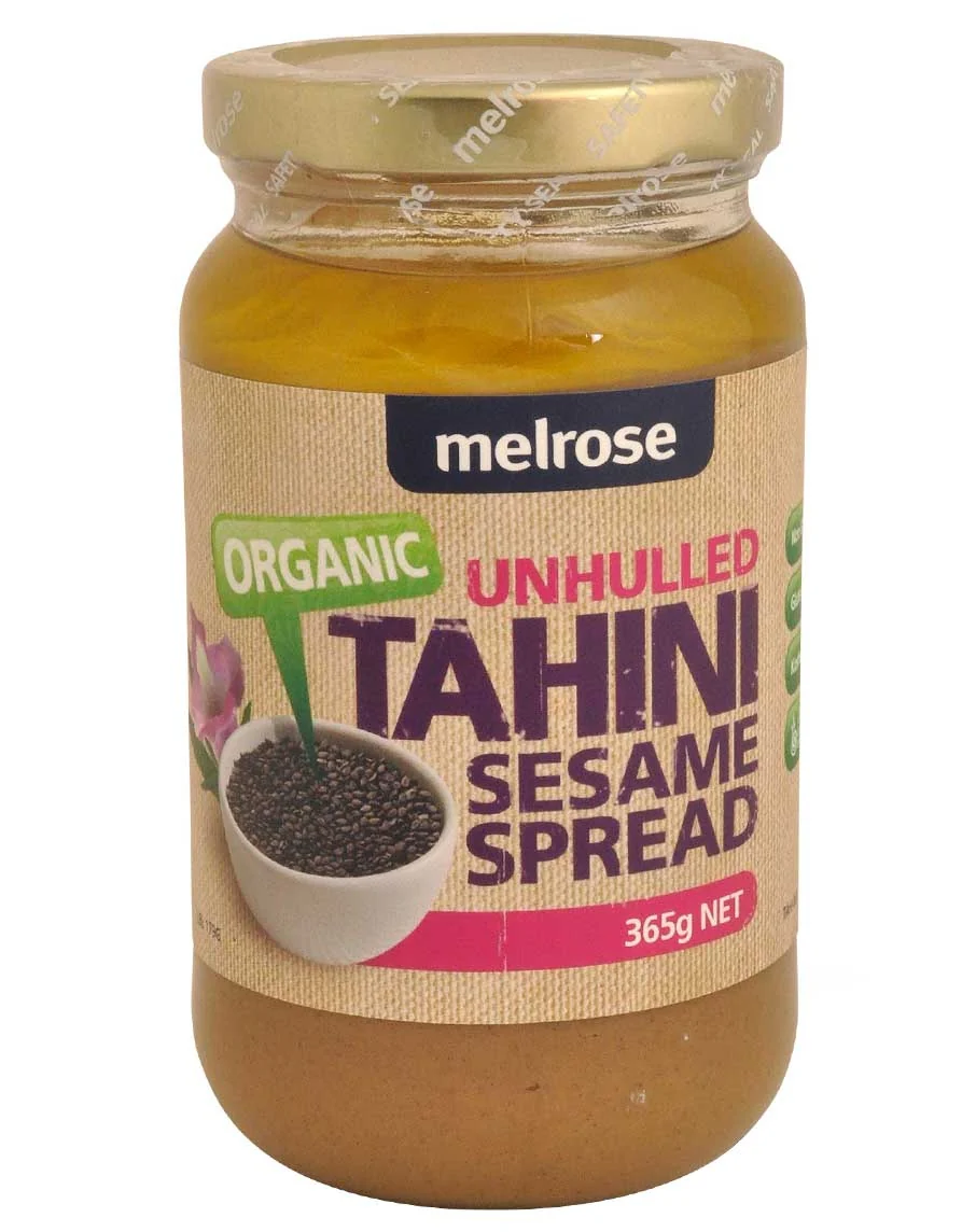 Organic Unhulled Tahini Sesame Spread by Melrose - Image 2