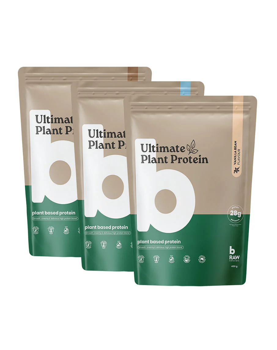 Plant Protein Triple Stack 400g by bRaw