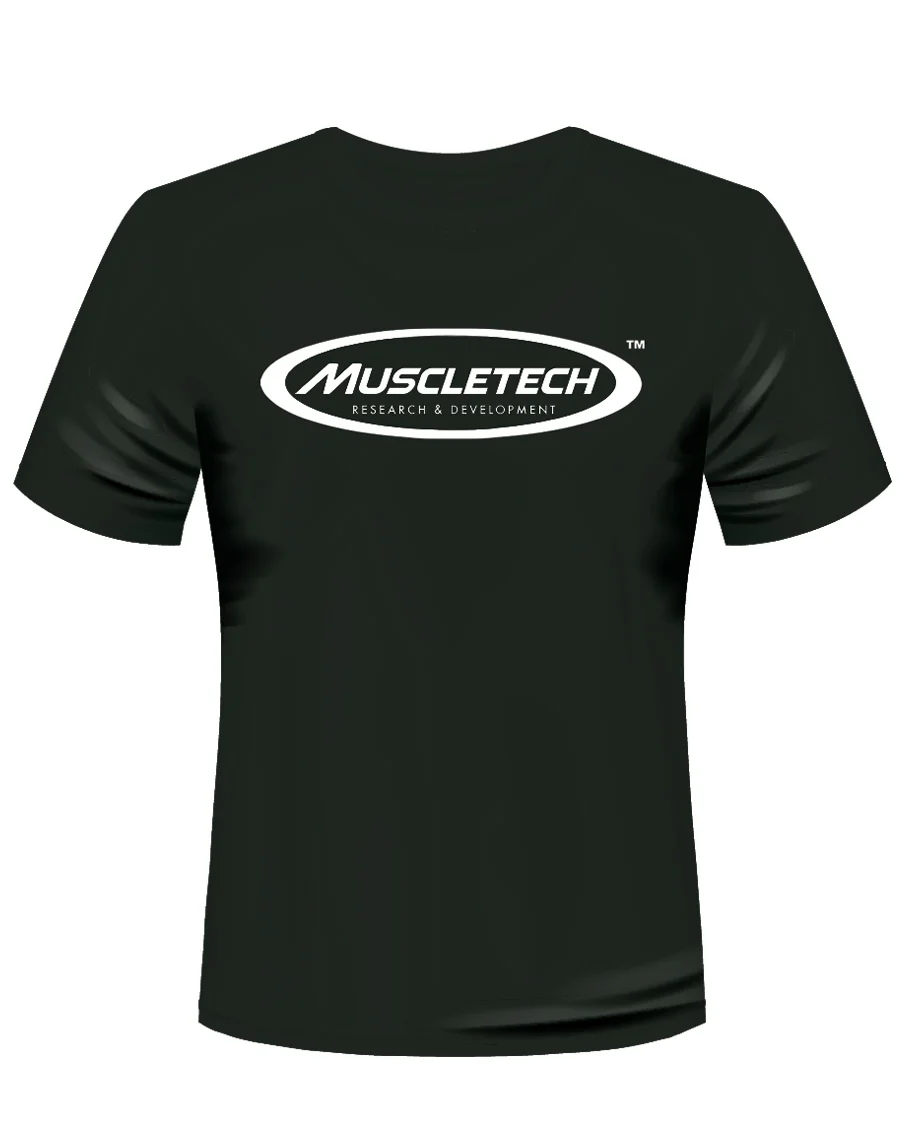 T-Shirt (Black) by Muscletech - Image 5