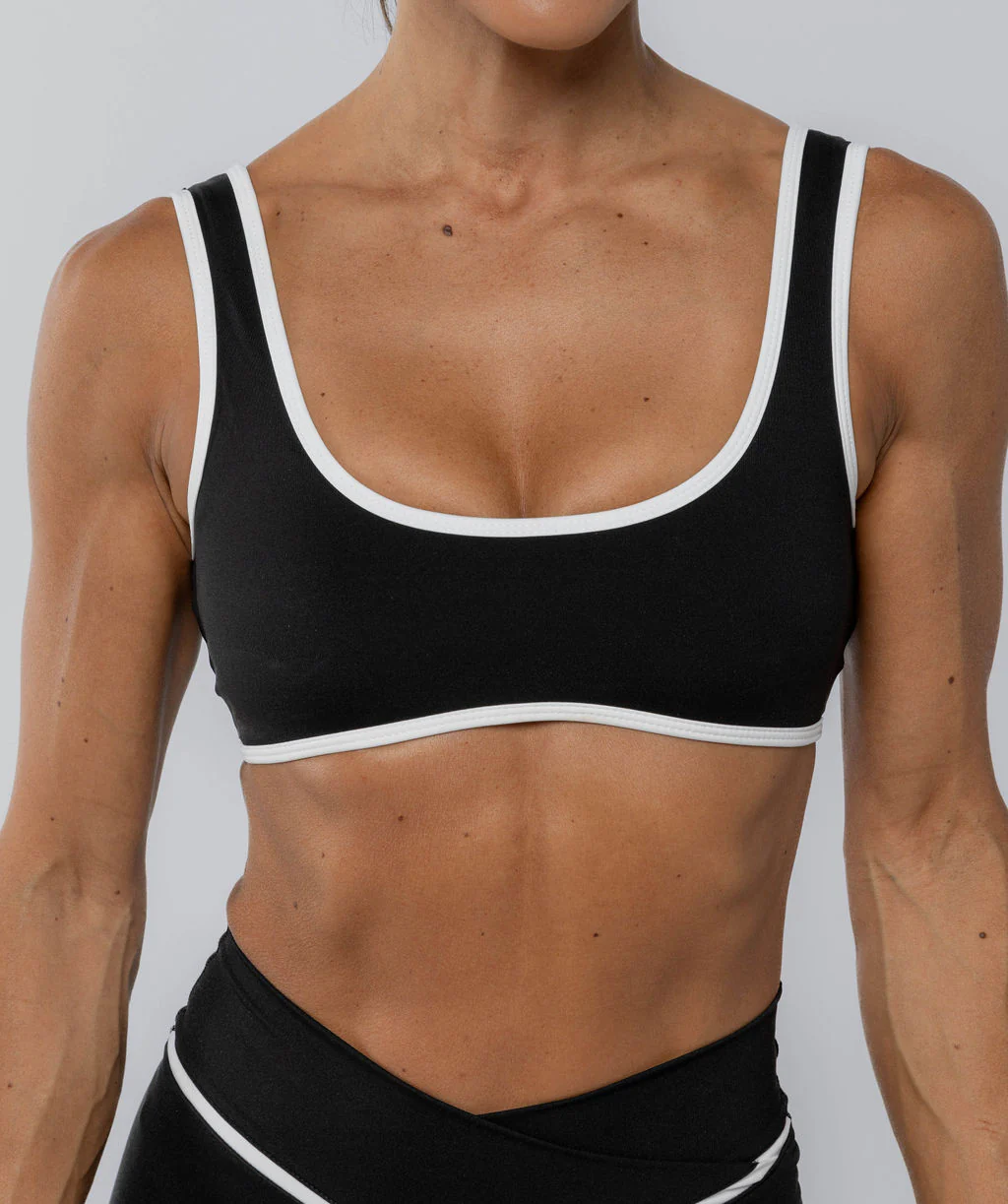 Two Tone Bralette Black by OneMoreRep - Image 12