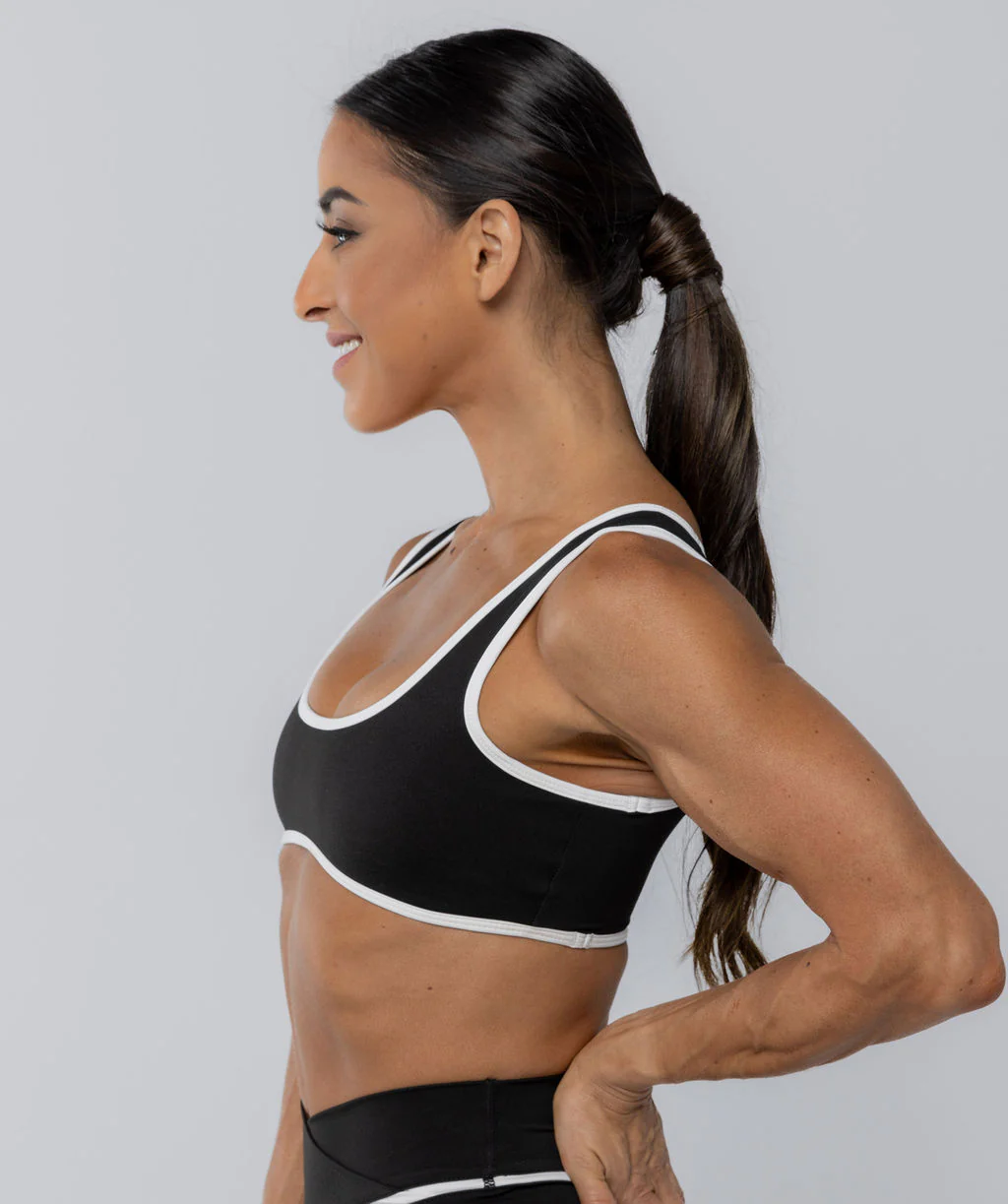 Two Tone Bralette Black by OneMoreRep - Image 14
