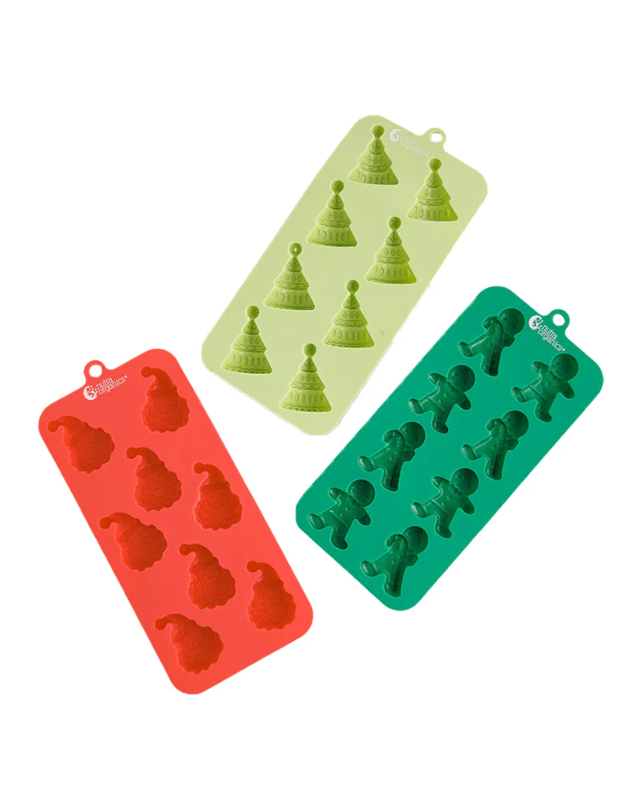 Xmas Gummy Moulds by Nutra Organics